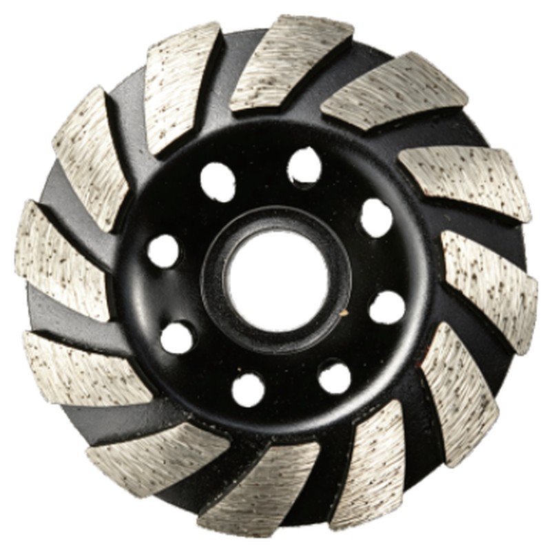 Double Row Cup Wheel — Black Porous — JOY-DR-12