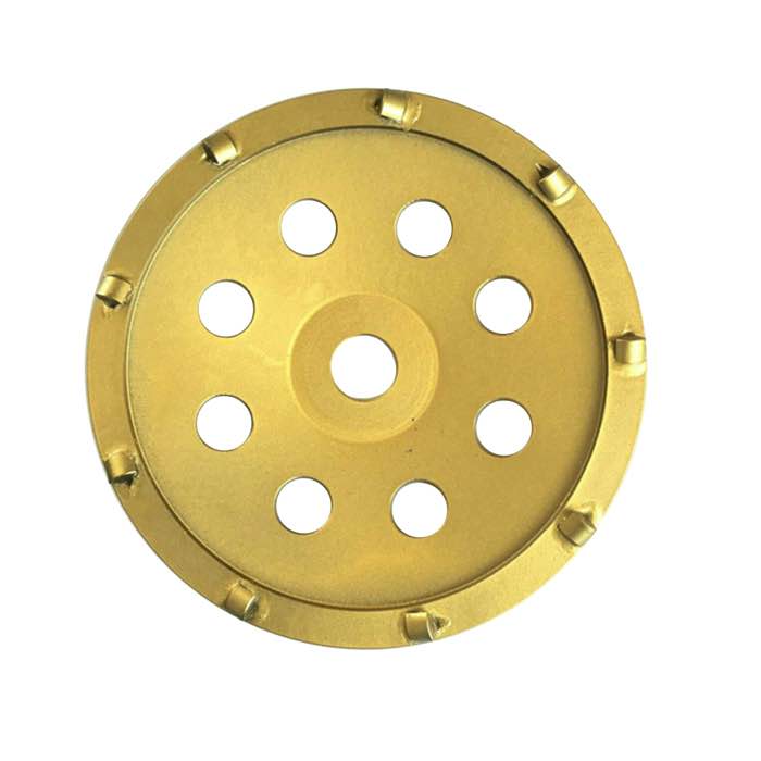 Diamond PCD Cup Wheels with 9 PCD for Floor Preparation  (JOY-CW-PCD9)