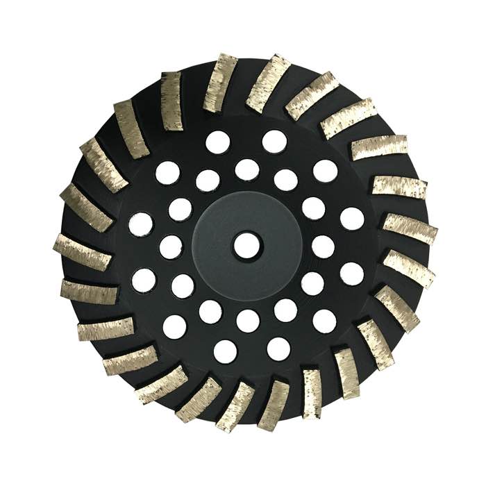 7''/180mm Turbo Cup Wheels with 24 Segments (JOY-CW-T24)