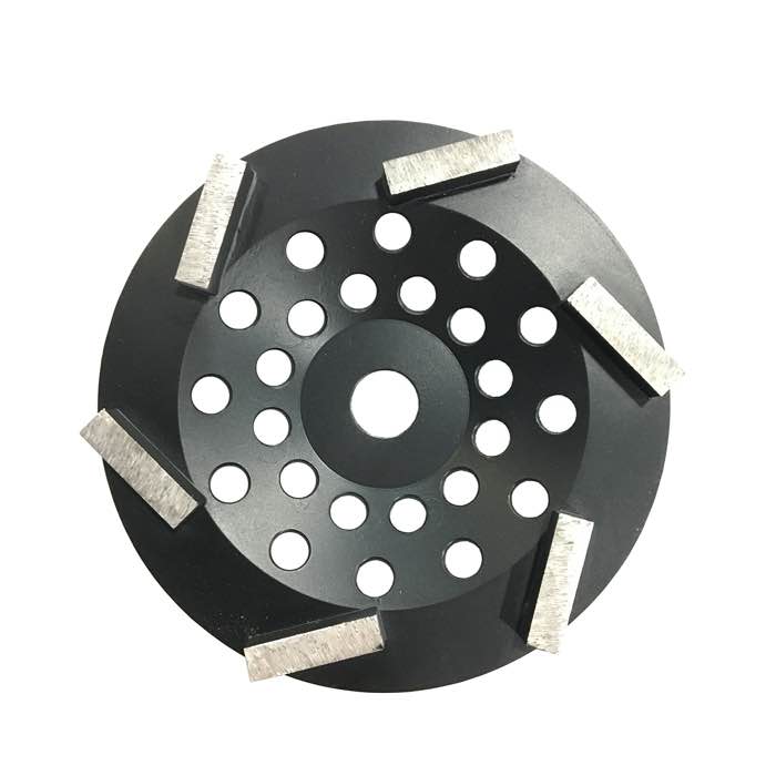 7 Inch 180mm Turbo Cup Wheels with 6 Segments (JOY-CW-T6)