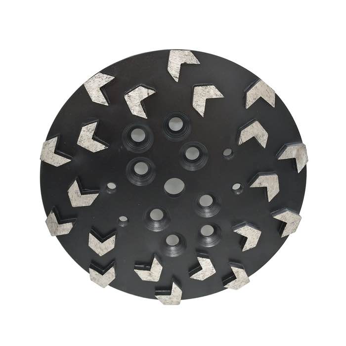 EDCO 10'' Diamond Grinding Disc with 20 Arrow  Segments (JOY-ED-A20)