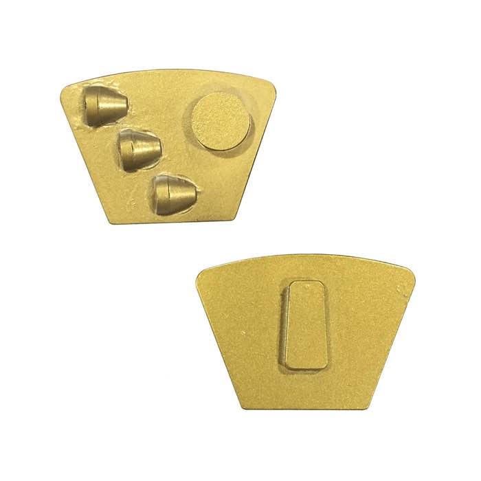 Triple PCD with Single Round Segment Diamond Grinding Disc for Husqvarna (JOY-HQ-PCD3R1)