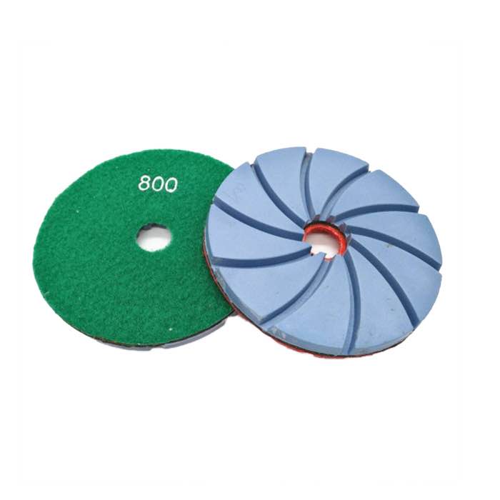 5''/125mm Diamond Resin Polishing Pads for Concrete Terrazzo Floor (JOY-RFP-S1)
