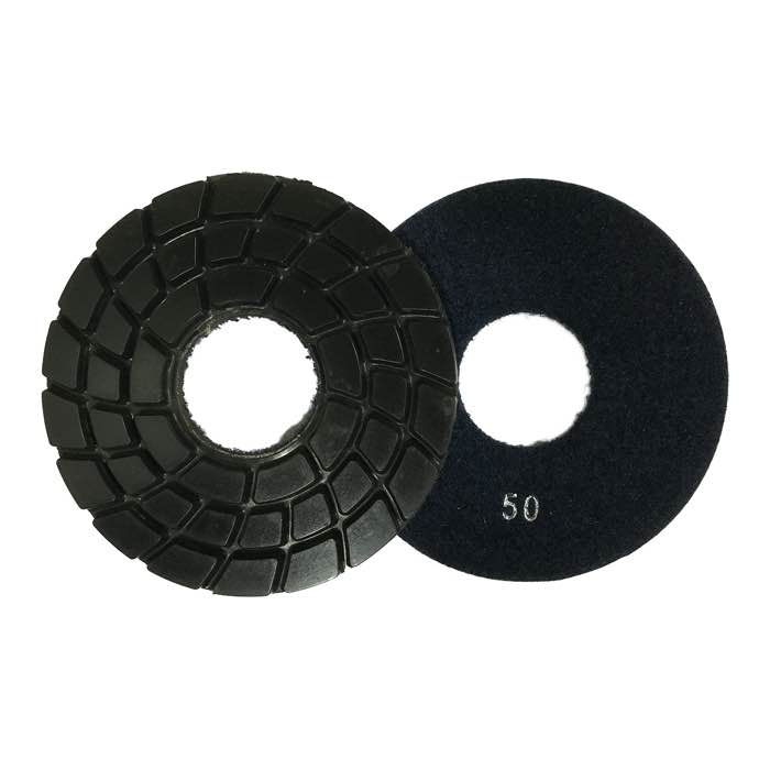 7''/180mm Sprial Diamond Resin Polishing Pads (JOY-RFP-S3)