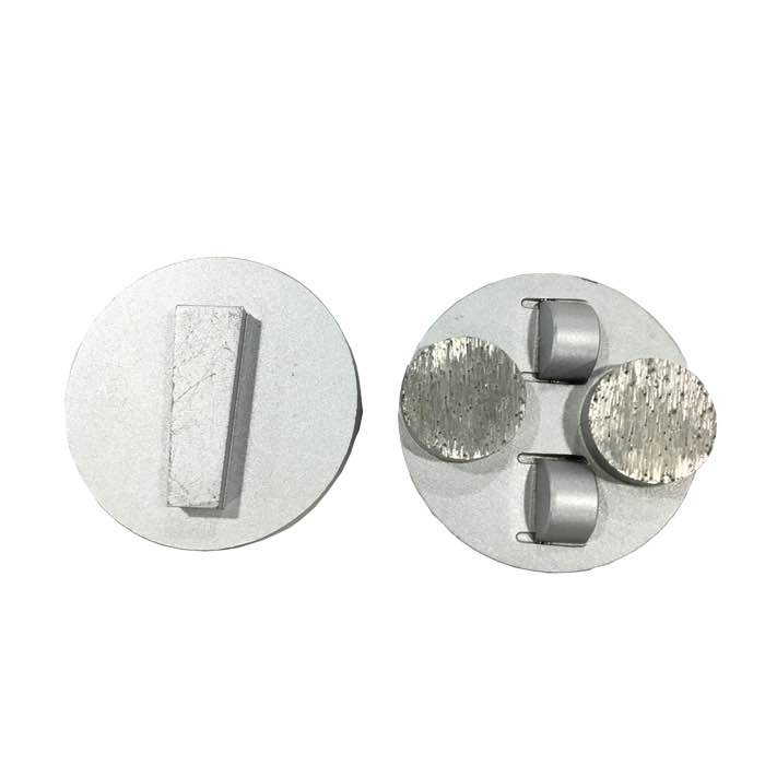 Double PCD Double Round Segment Diamond Grinding Tools for Scanmaskin (JOY-SC-PCD2R2)