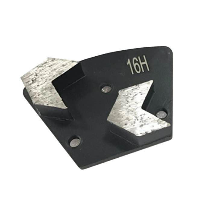 Double Arrow Segment Diamond Trapezoid Grinding Disc (JOY-TP-A2)