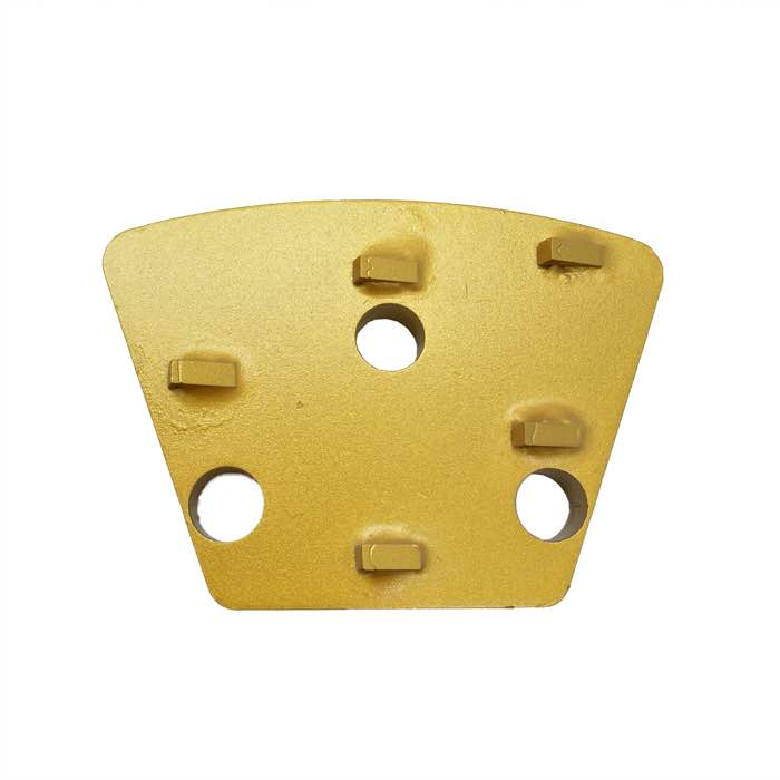 Diamond Trapezoid Grinding Disc with 5 Small PCD (JOY-TP-PCD5)