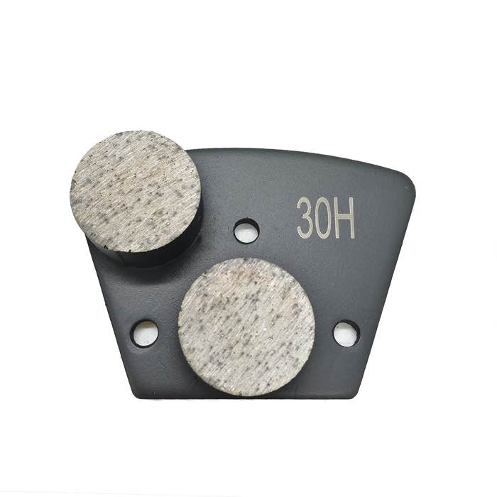 Double Round Segment Diamond Trapezoid Grinding Disc (JOY-TP-R2)