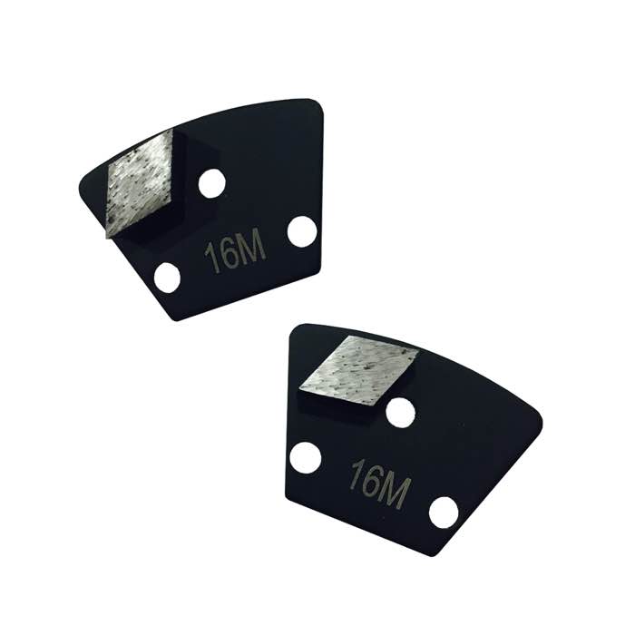 Single Rhombus Segment Diamond Trapezoid Grinding Disc for Iron Horse (JOY-TP-RH1)